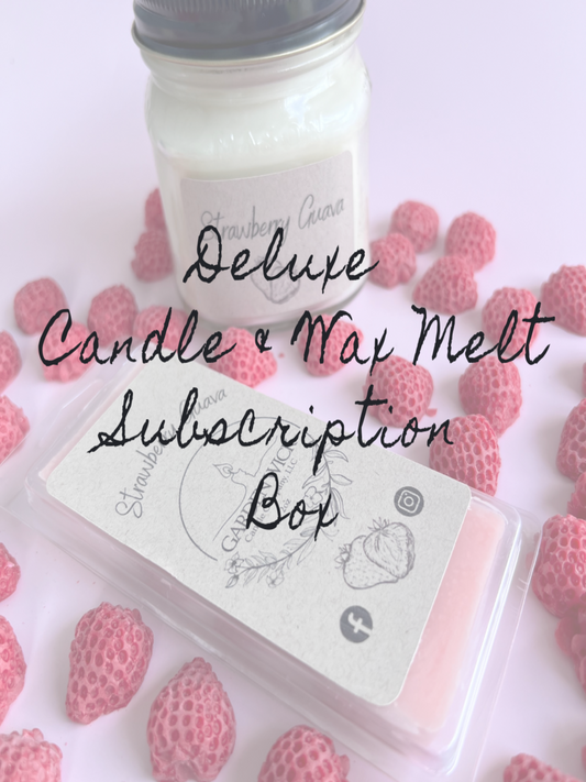 Deluxe Candle & Wax Melt Subscription Box