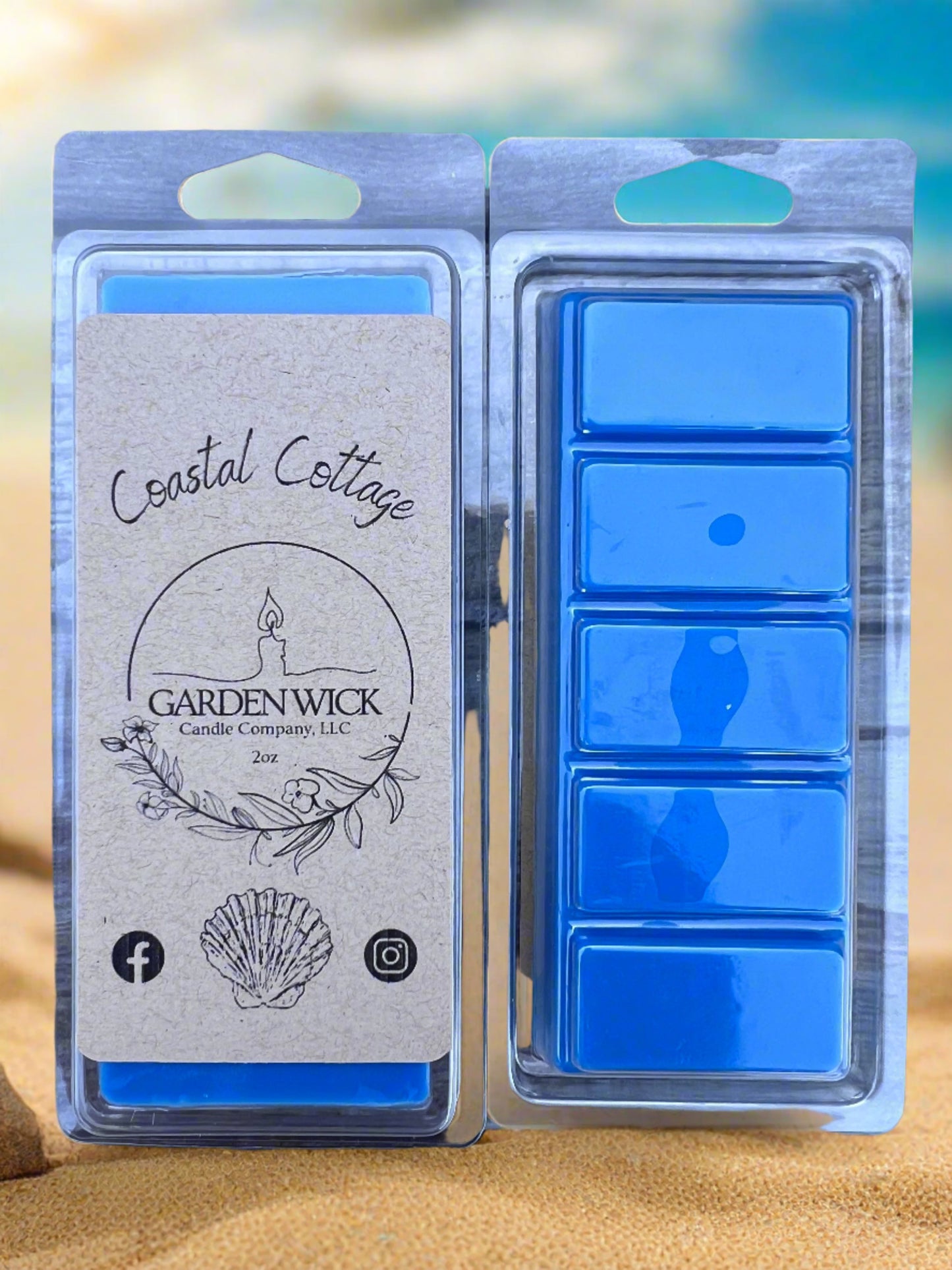 Coastal Cottage Snap Bar Wax Melt