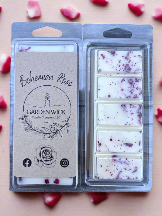 Bohemian Rose Snap Bar Wax Melt