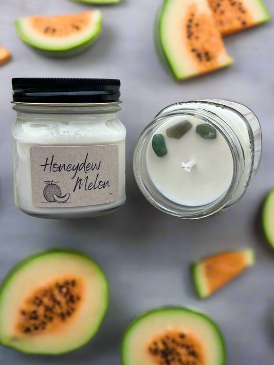 8oz Honeydew Melon Mason Jar