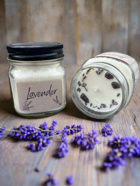 8oz Lavender Mason Jar