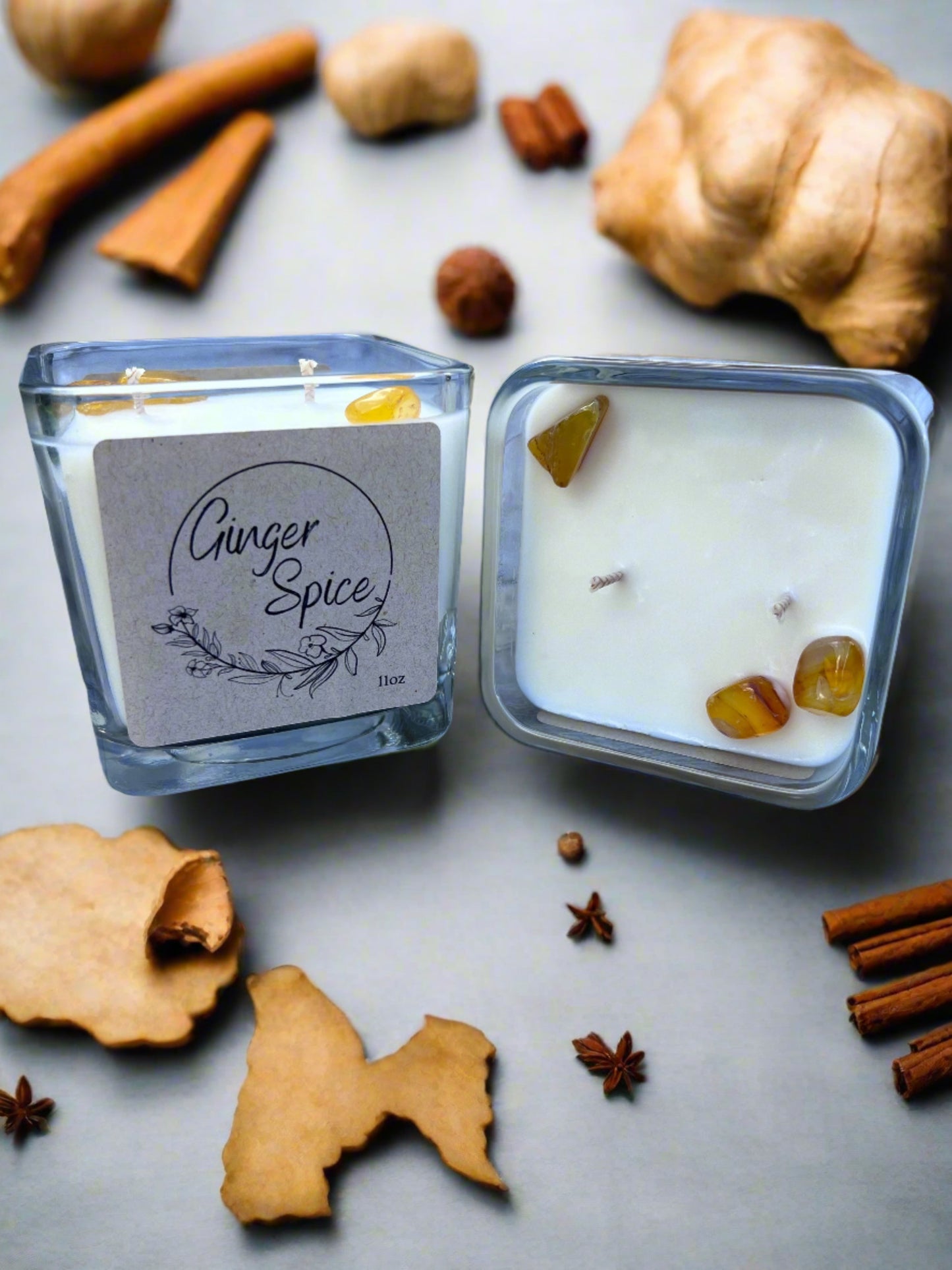 11oz Ginger Spice Cube