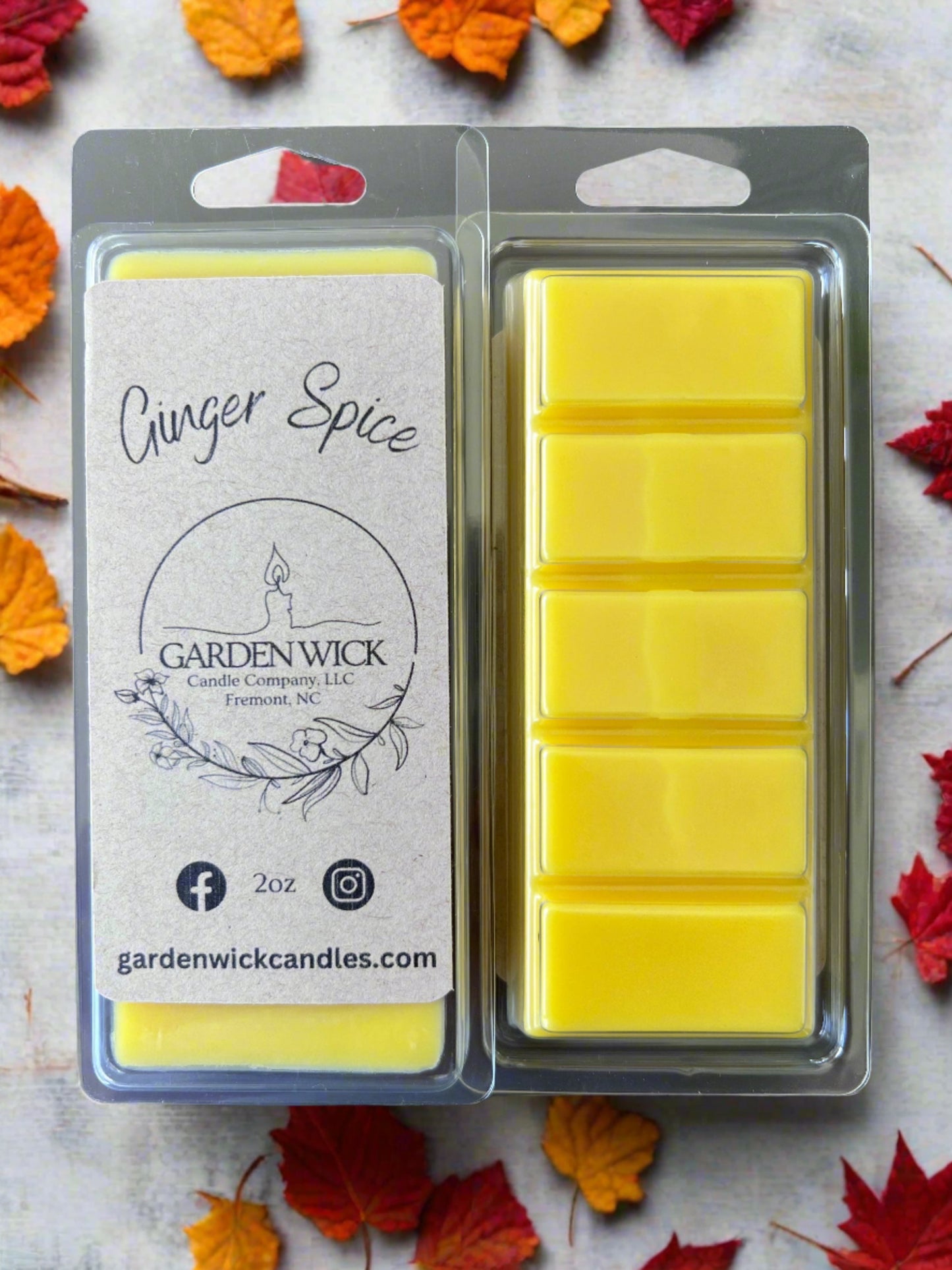 Ginger Spice Snap Bar Wax Melt