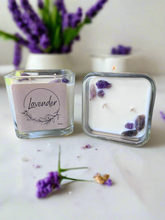 11oz Lavender Cube