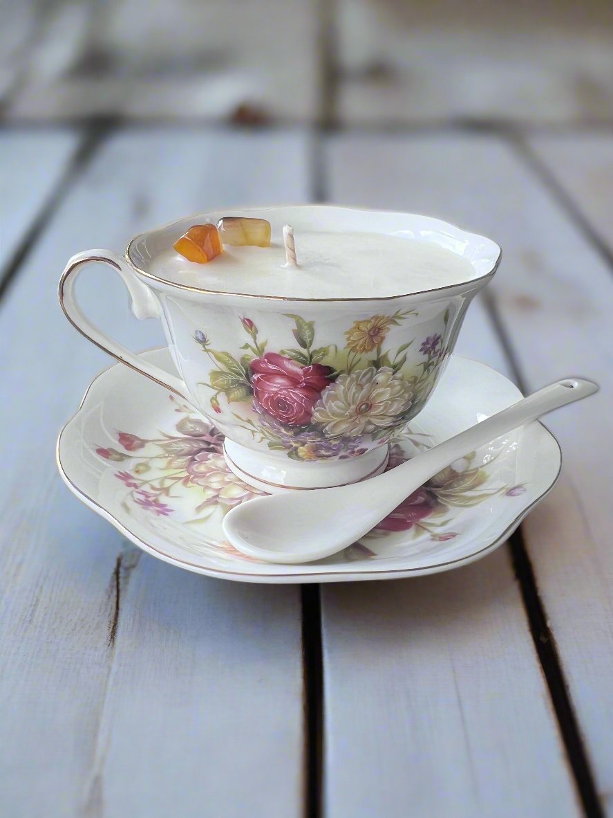 Teacup Candle-Ginger Spice