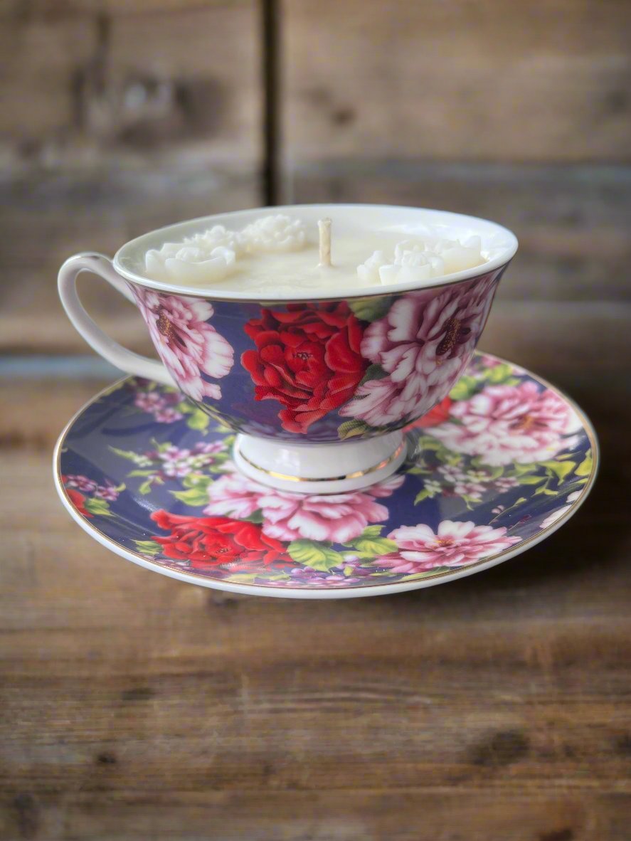 Teacup Candle-Winter Woods