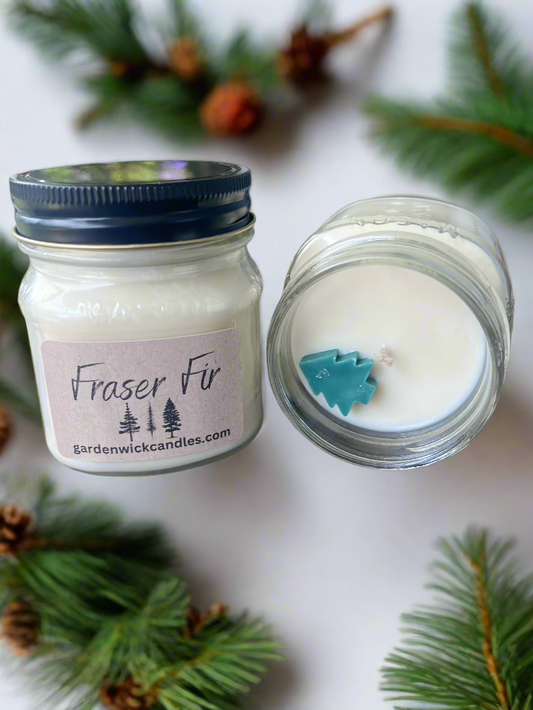 8oz Fraser Fir Mason Jar