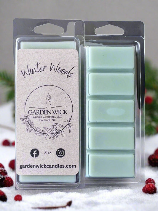 Winter Woods Snap Bar Wax Melt